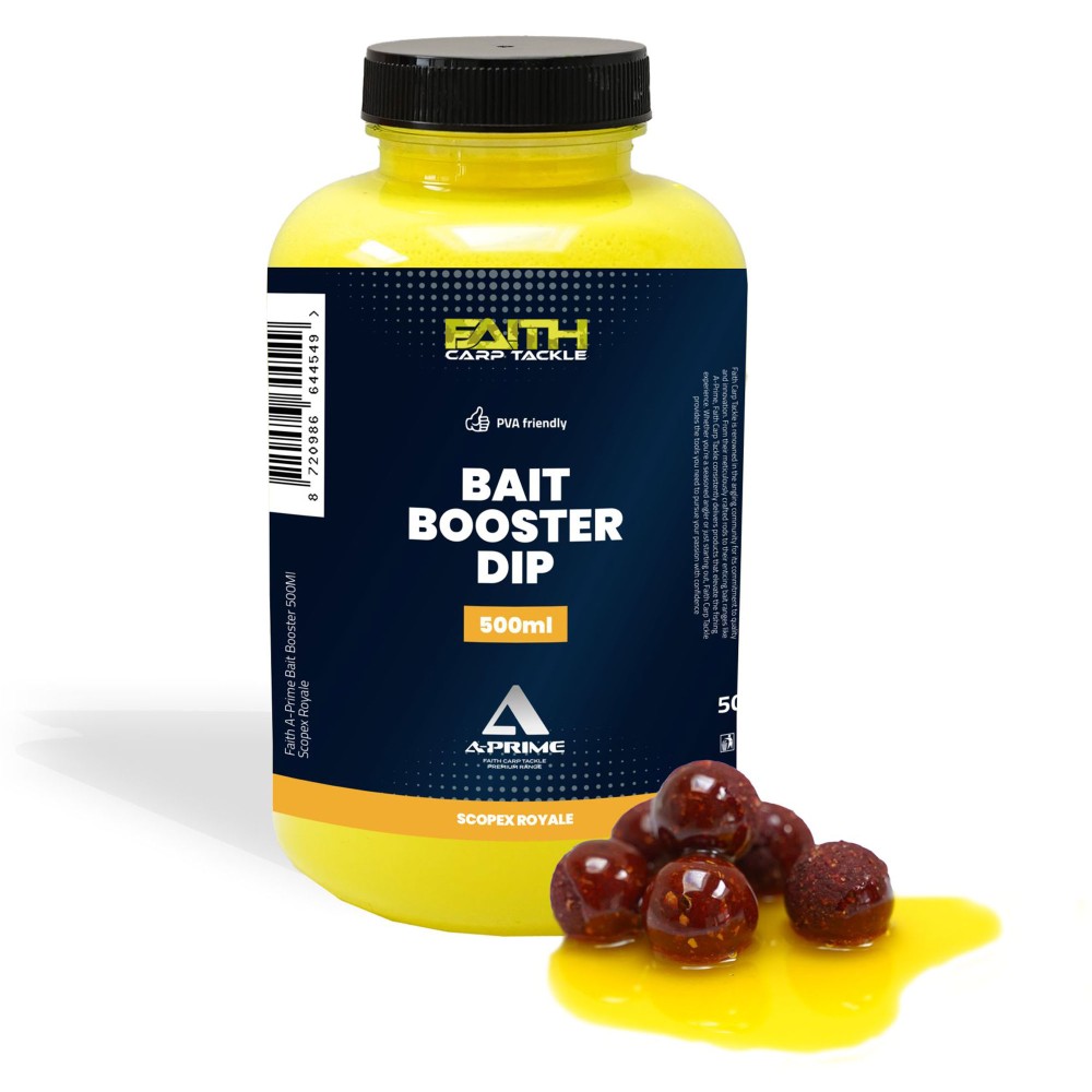 Faith A-Prime Bait Booster Dip - Lockstoff Scopex Royale - 500ml