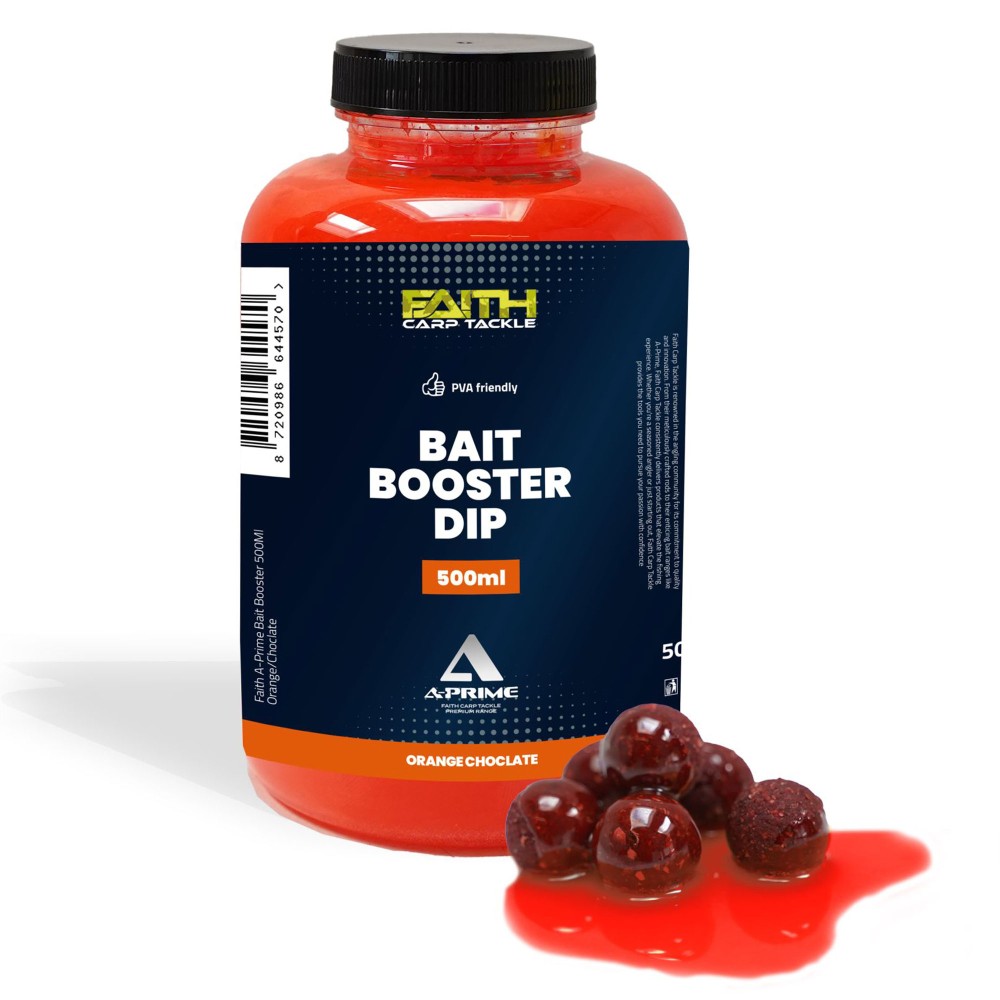 Faith A-Prime Bait Booster Dip - Lockstoff Orange & Chocolate - 500ml