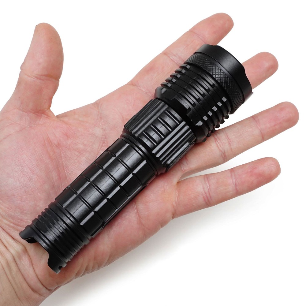 Faith High Power Laser LED - 10W - Flashlight - Rechargeable - Taschenlampe wiederaufladbar wiederaufladbar