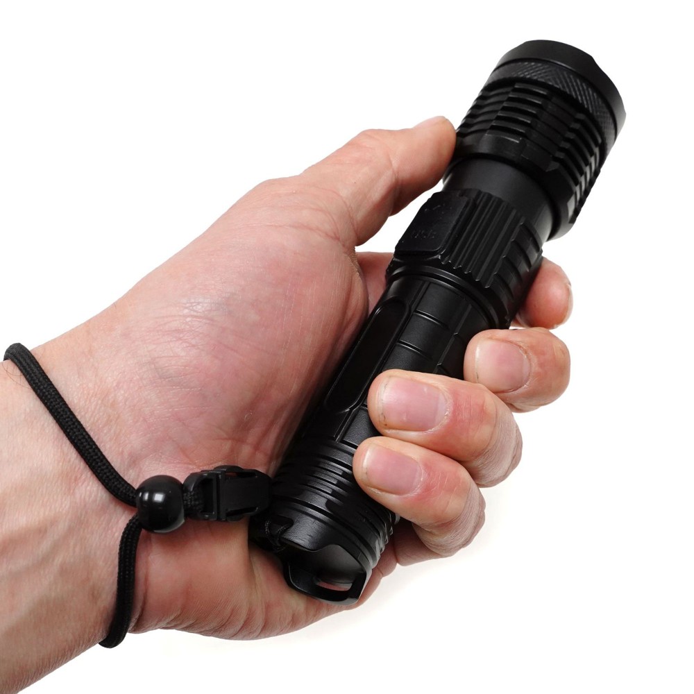 Faith High Power Laser LED - 10W - Flashlight - Rechargeable - Taschenlampe wiederaufladbar wiederaufladbar