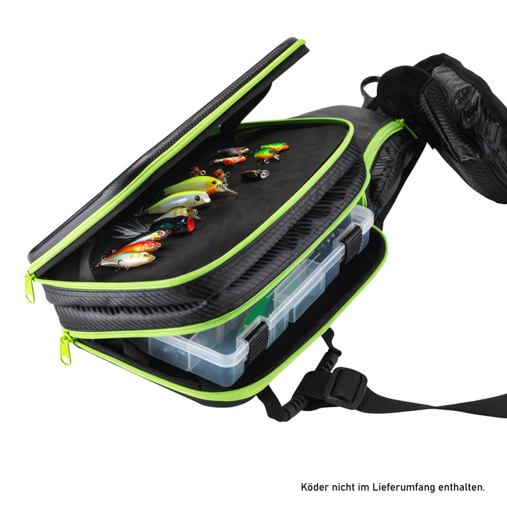Daiwa Prorex Roving Schultertasche - Slingbag 32x23x9,5cm