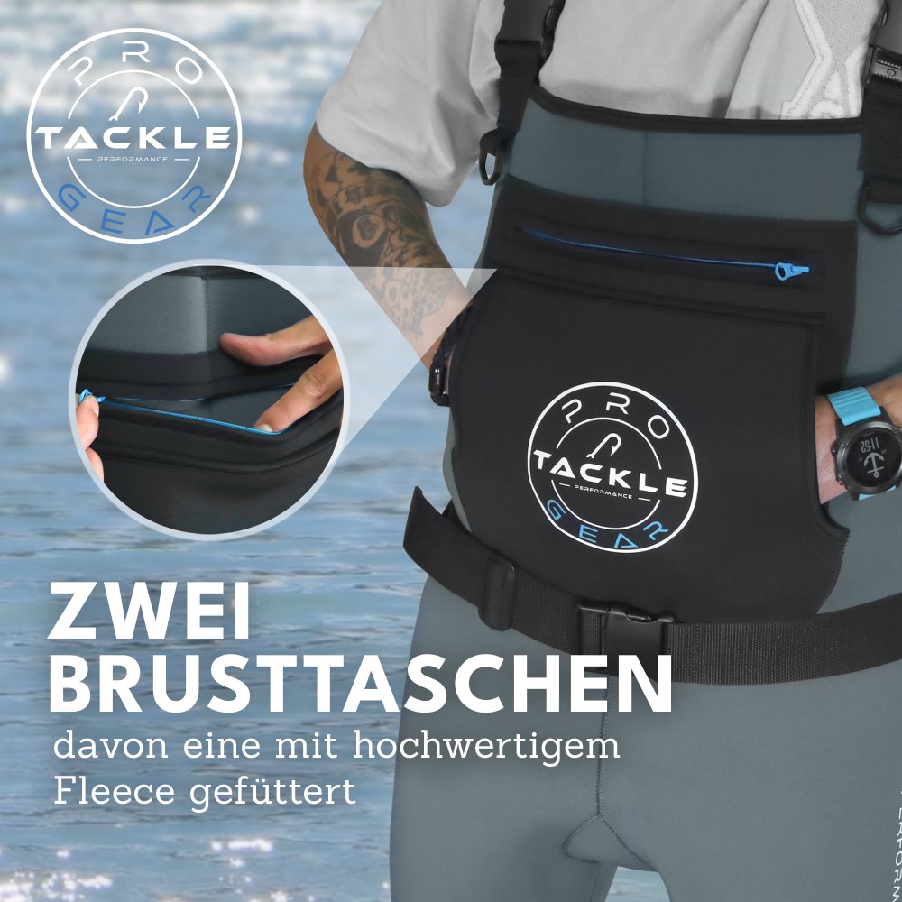 Pro Tackle Water Strider II St. Foot - Wathose Gr. M