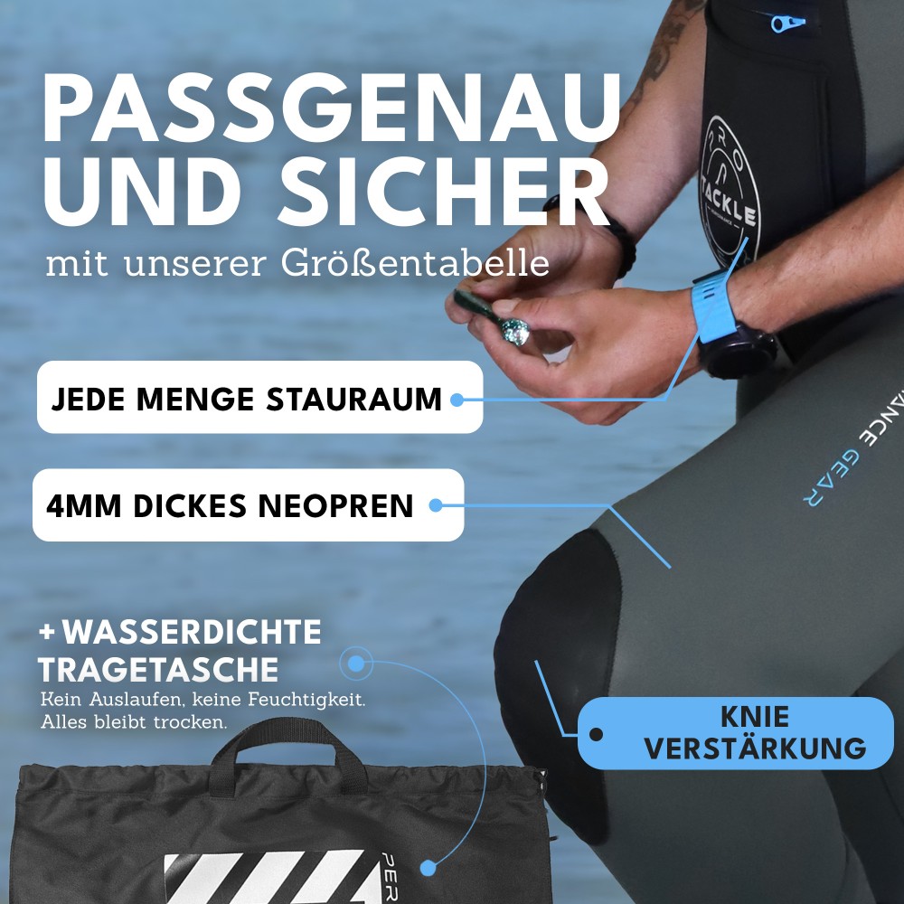 Pro Tackle Water Strider II St. Foot - Wathose Gr. XXL