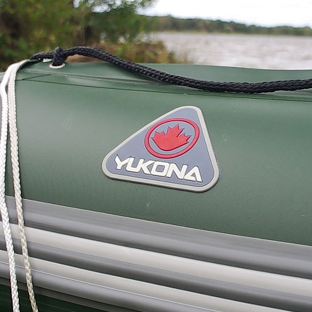 YUKONA 230 G Inflatable Boat mit Lattenboden 2,32m - TK 180kg - grün