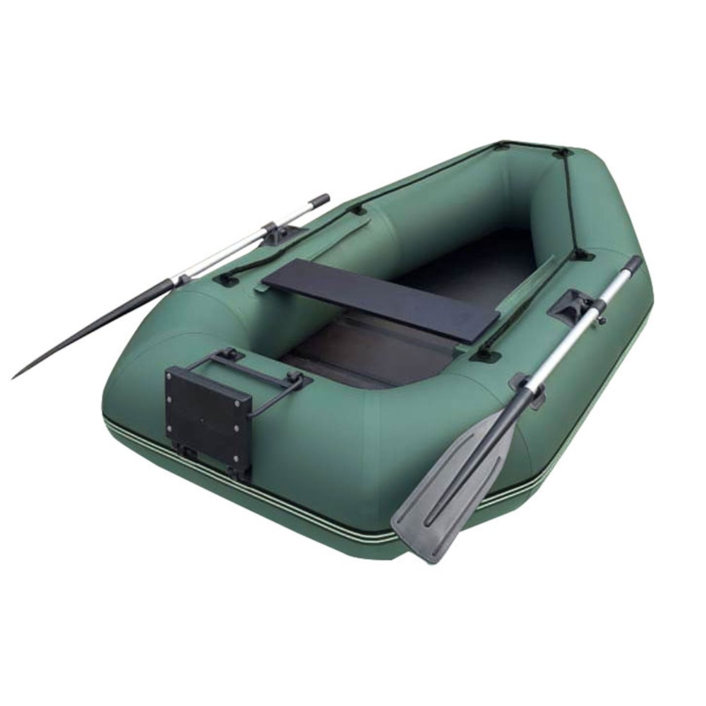 YUKONA 230 G Inflatable Boat mit Lattenboden 2,32m - TK 180kg - grün