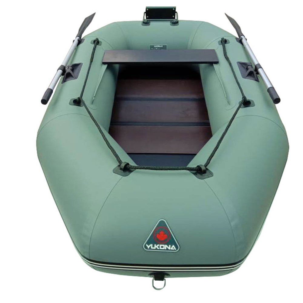 YUKONA 230 G Inflatable Boat mit Lattenboden 2,32m - TK 180kg - grün
