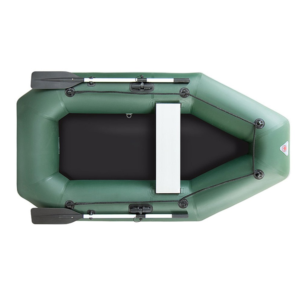 YUKONA 230 G Inflatable Boat mit Lattenboden 2,32m - TK 180kg - grün