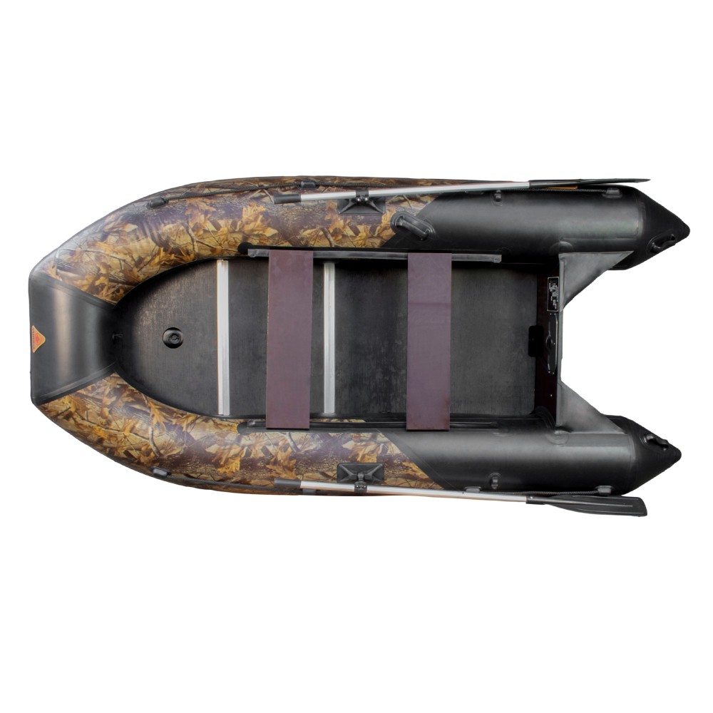 YUKONA 310 TSE F Inflatable Boat mit Bodenplatten 3,10m - TK 480kg - camouflage + black