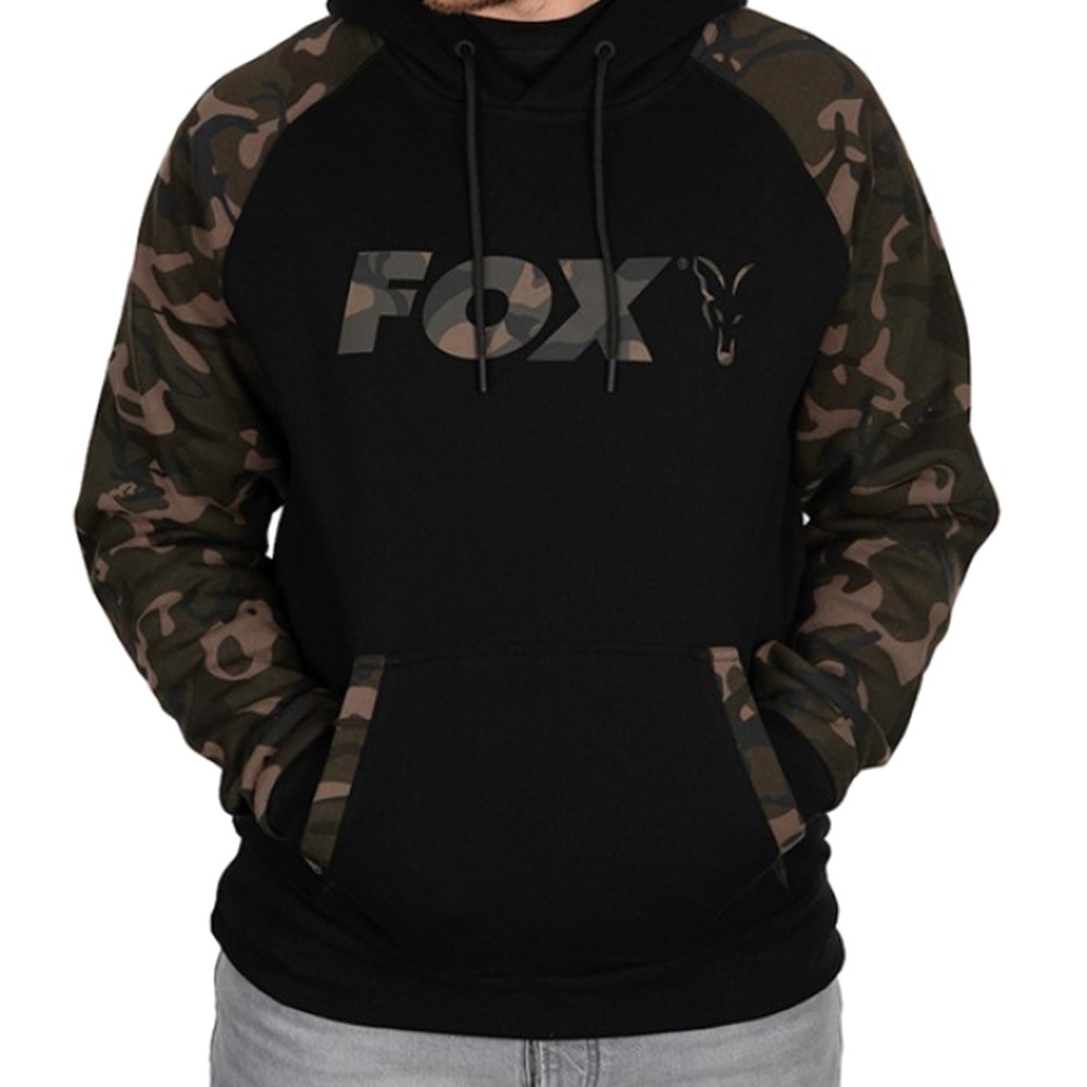 Fox Black/Camo Reglan Hoodie Hoodie Gr. M - schwarz