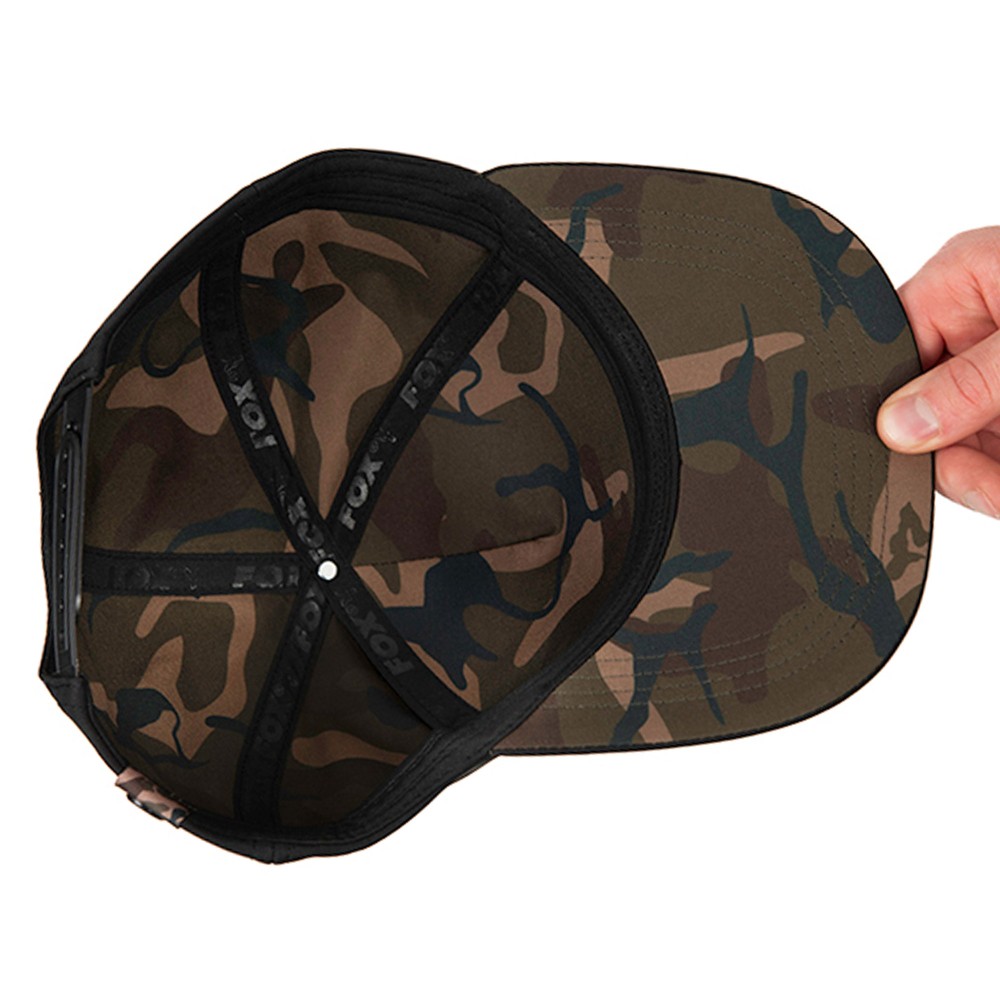 Fox Camo Flat-Peak Snapback Hat