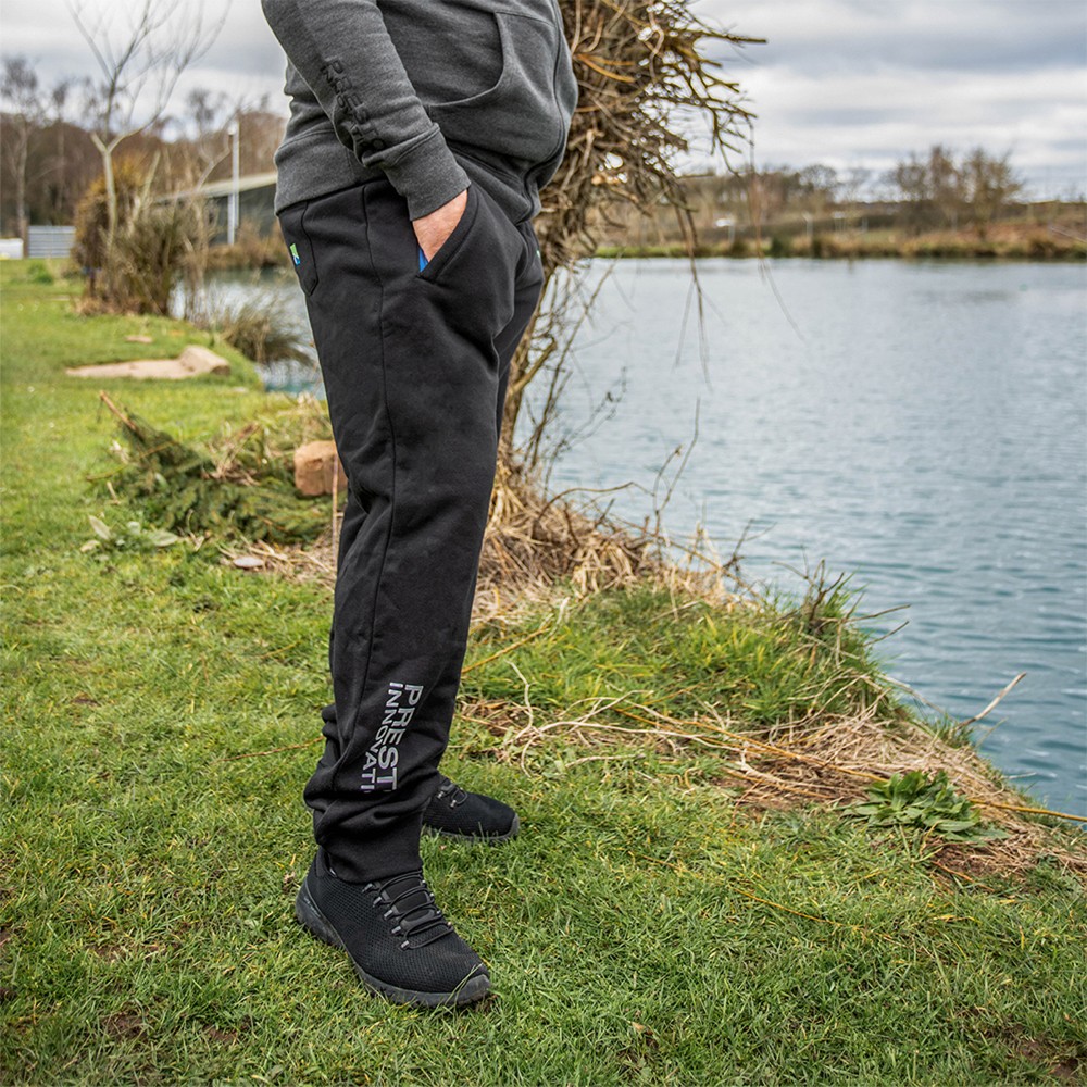 Preston Black Joggers - Jogginghose Gr. XXXL