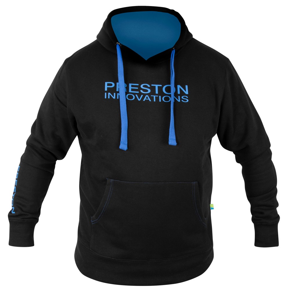 Preston Black Hoodie Pullover Gr. S