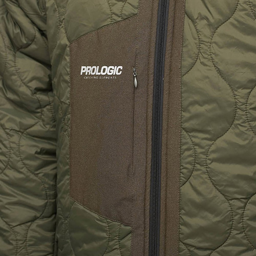 Prologic Traverse Jacket Wende-Steppjacke Gr. S - Dark Olive