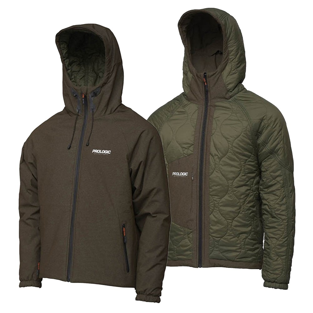 Prologic Traverse Jacket Wende-Steppjacke Gr. XXL - Dark Olive