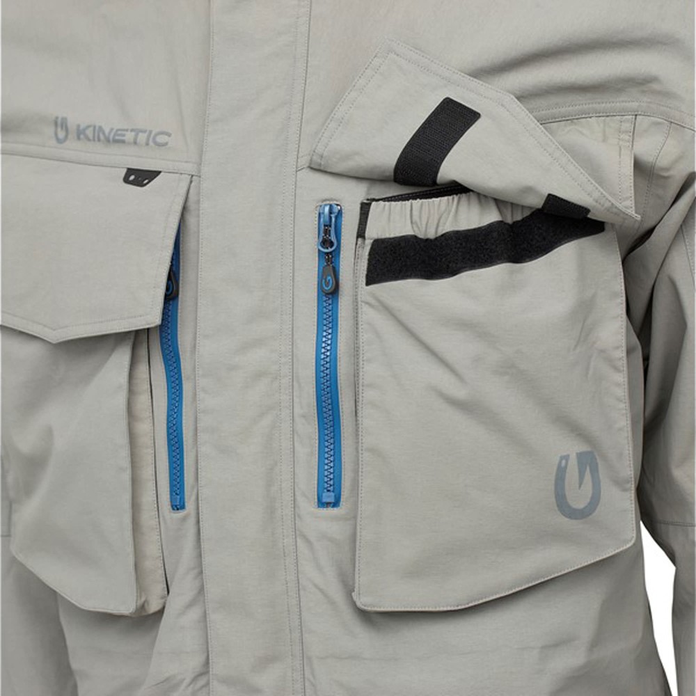 Kinetic Thunderstorm Jacket - Watjacke Gr. M - Grey Hawk