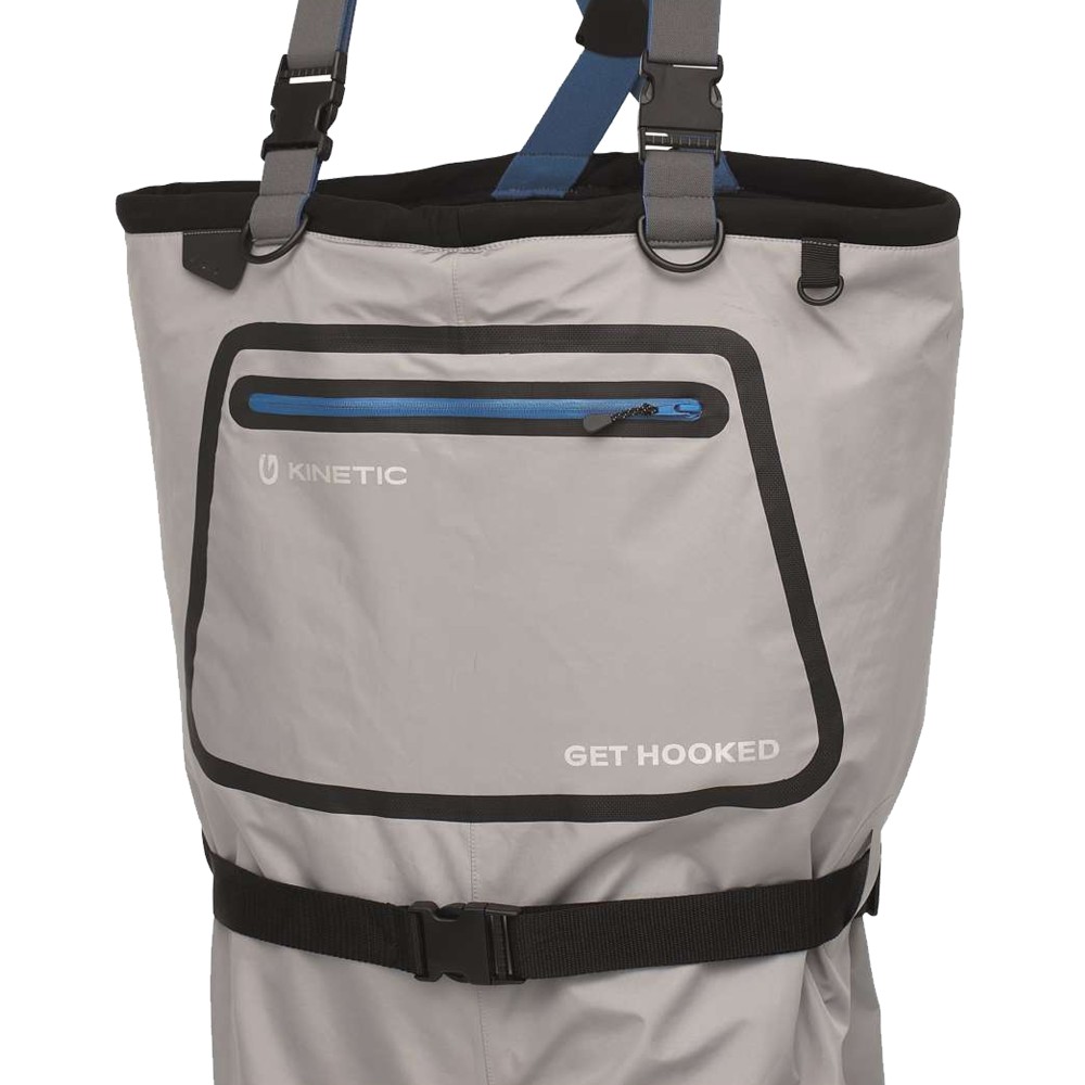 Kinetic DryGaiter ll Bootfoot - Atmungsaktive-Wathose Grey Hawk - Gr. LLB - 46/47