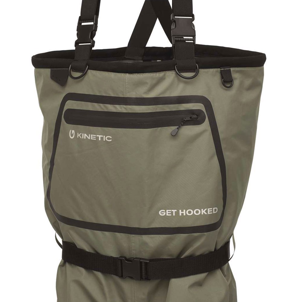 Kinetic DryGaiter ll St. Foot - Atmungsaktive-Wathose Dusty Olive - Gr. XXL