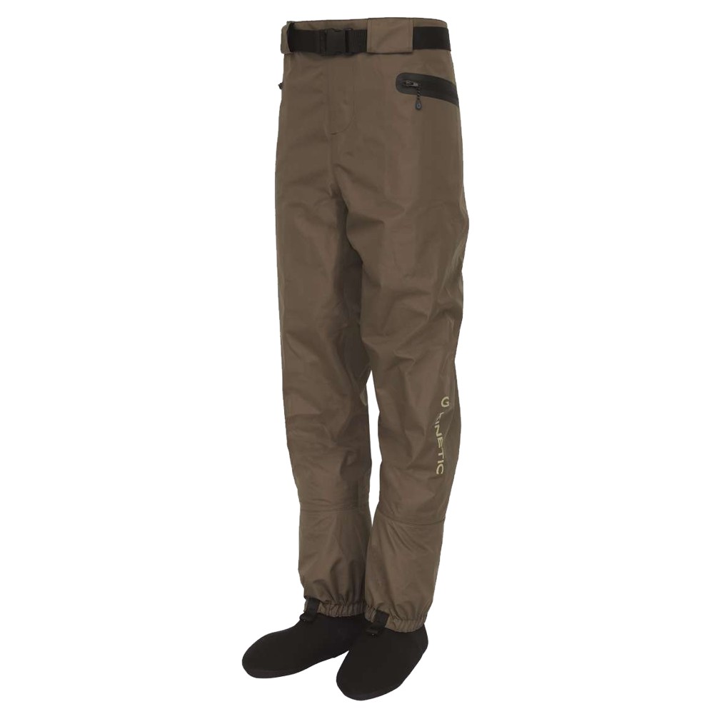 Kinetic ClassicGaiter Waist St. Foot - Hüft-Wathose Olive - Gr. XL
