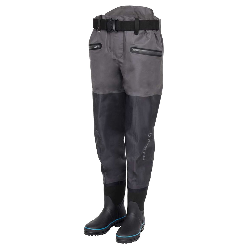Kinetic X5 Waist Boot Foot - Hüft-Wathose Boulder Grey - Gr. 40/41