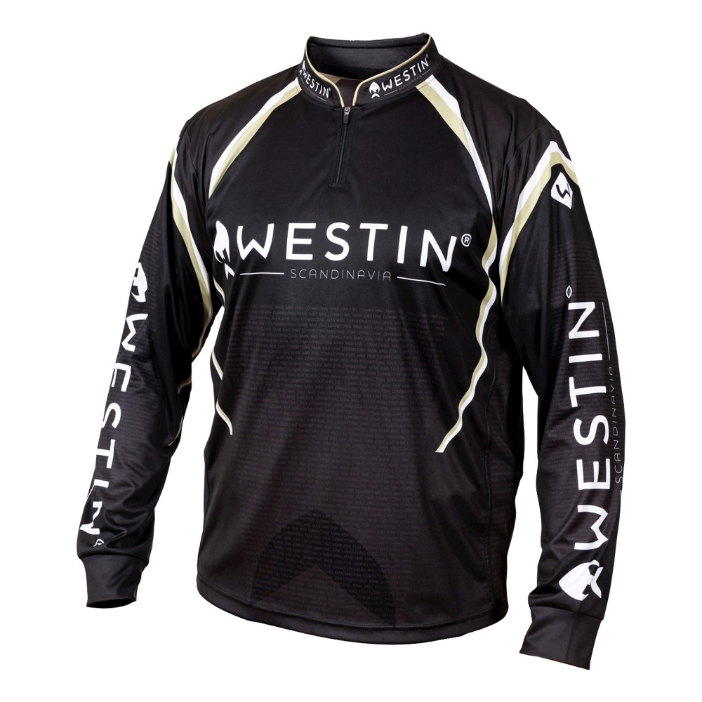 Westin LS Tournament Shirt Gr. 3XL - Black/Grey