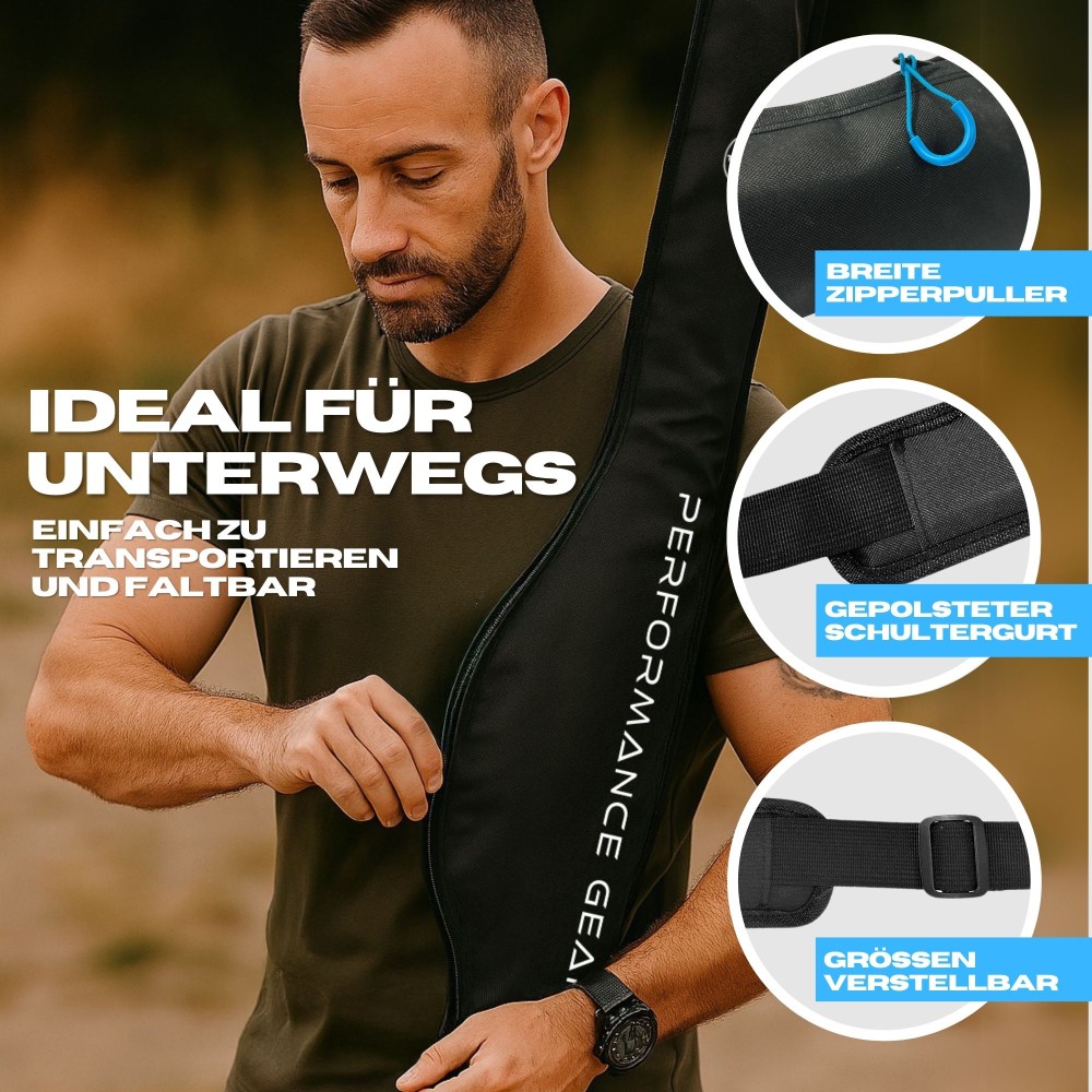 Pro Tackle STRIKE 1 Rod Case - Rutenfutteral Schwarz - 130cm