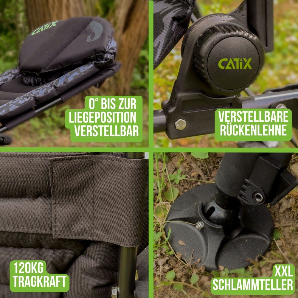 Catix D-Camou Chair - Stuhl grau - 8,5kg