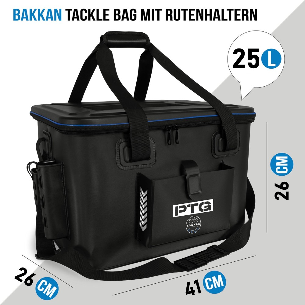 Pro Tackle EVA Bag I Tackle Bakkan 25L - Angeltasche 41x26x26cm