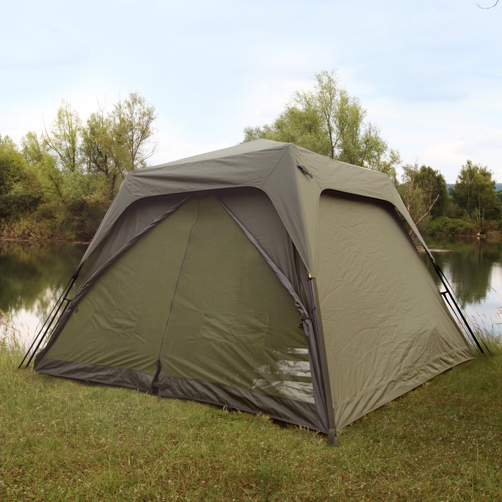 Solar Tackle SP Bankmaster Quick-Up Shelter Grün