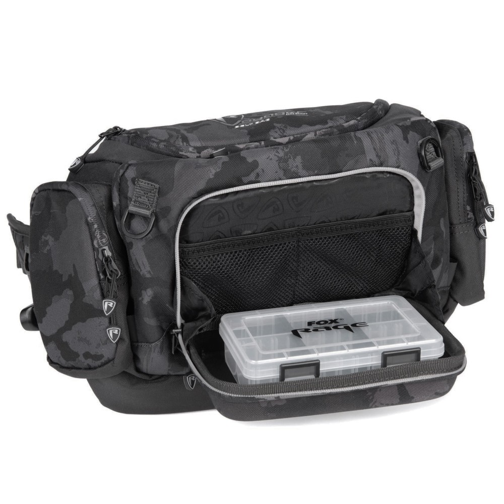 Fox Rage Camo Voyager Belt Bag - Angeltasche 68x21x18cm - 1 Tacklebox