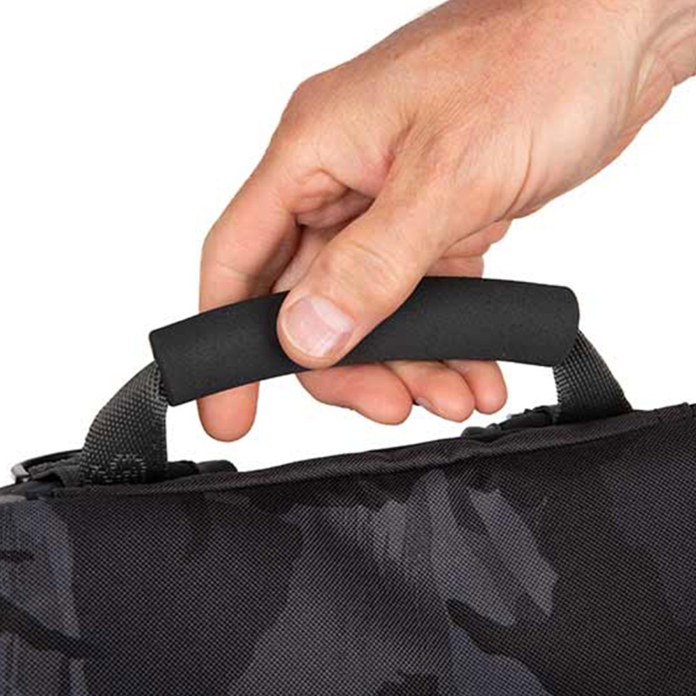 Fox Rage Camo Voyager Rucksack (incl. Tackle Boxen) 32x28x39cm - + 5 Boxes