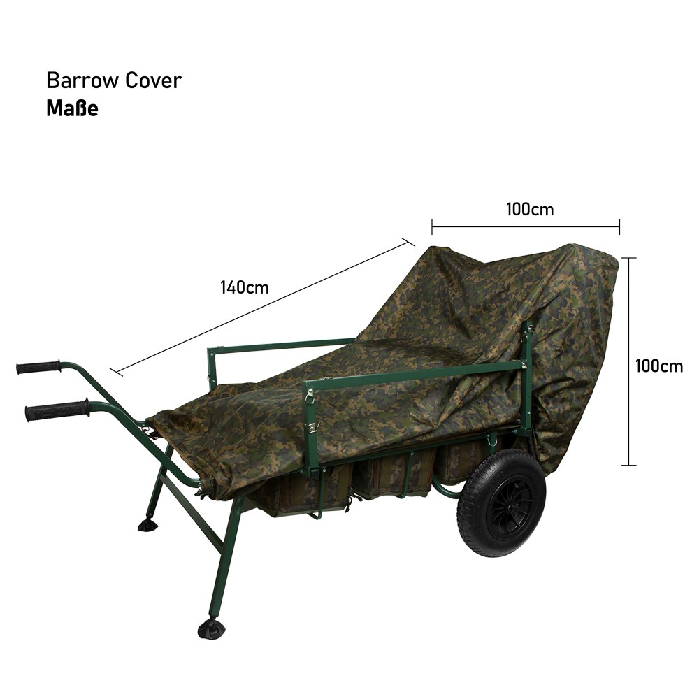 Shimano Sync Barrow Cover Trolley-Cover 140cm - 100cm - 100cm