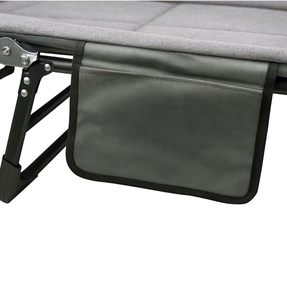 EuroCatch Faltbare Campingliege 195×65×27 cm