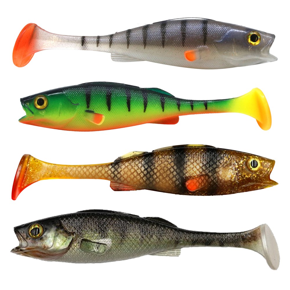 LMAB KØFI (KÖFI) Perch Bundle - Gummifisch Set 11cm
