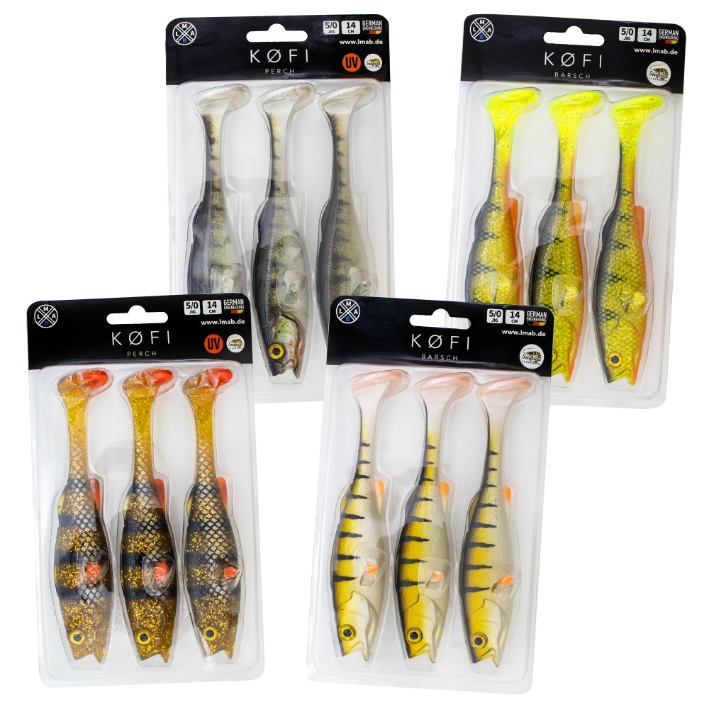 LMAB KØFI (KÖFI) Perch Bundle 14cm