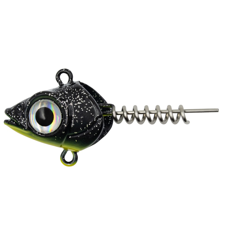 Senshu Pelaga Shad + Head Set Vertikalköder 24cm - Green Pumpkin/Chartreuse