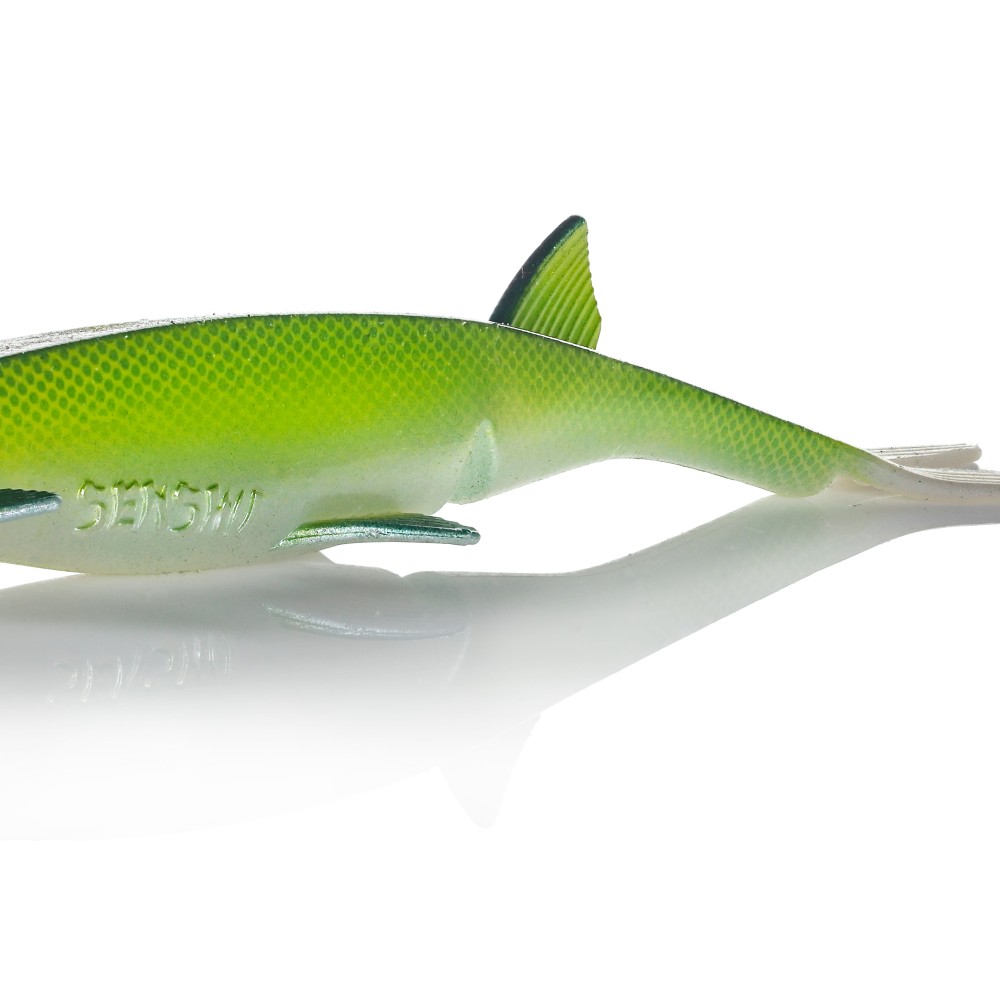 Senshu Pelaga Shad + Head Set - Vertikalköder 24cm - Green Sprat - 46g - 1 Stück