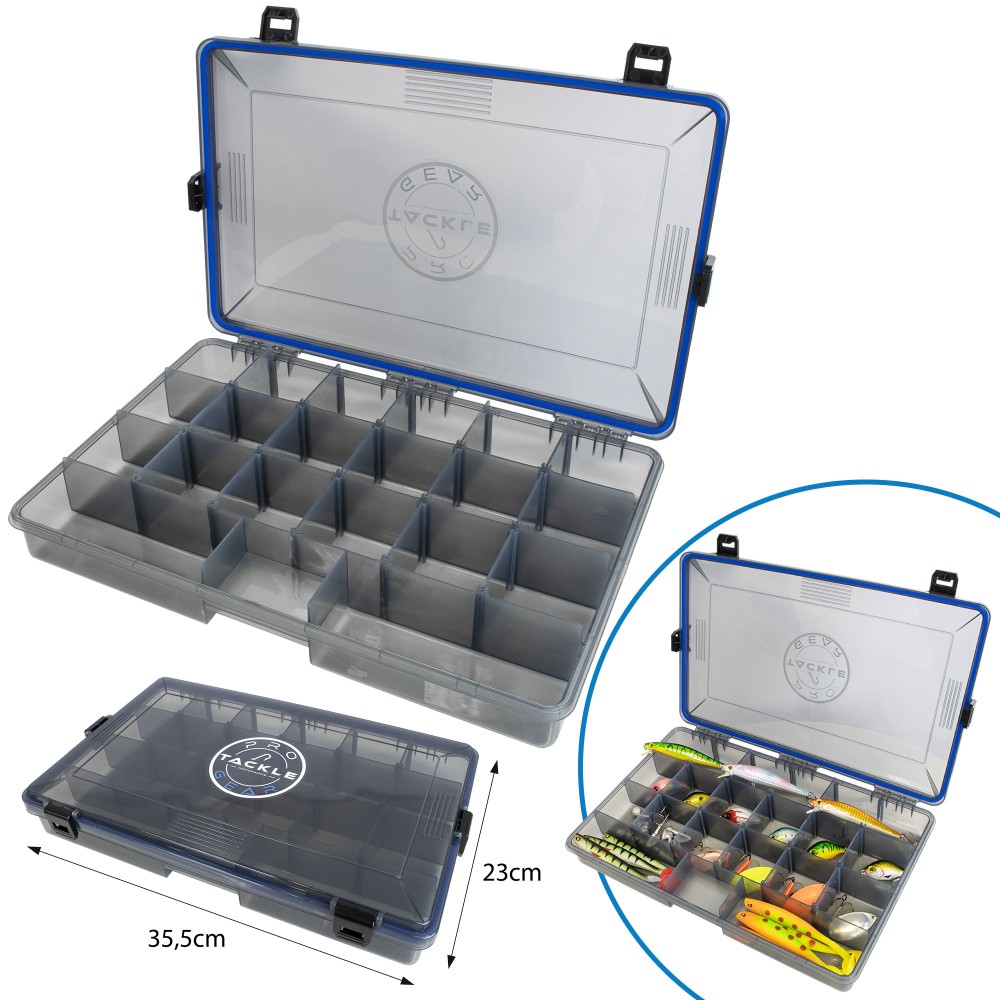 Pro Tackle Lure Box Shallow 3er Set Köderbox 3 Stück