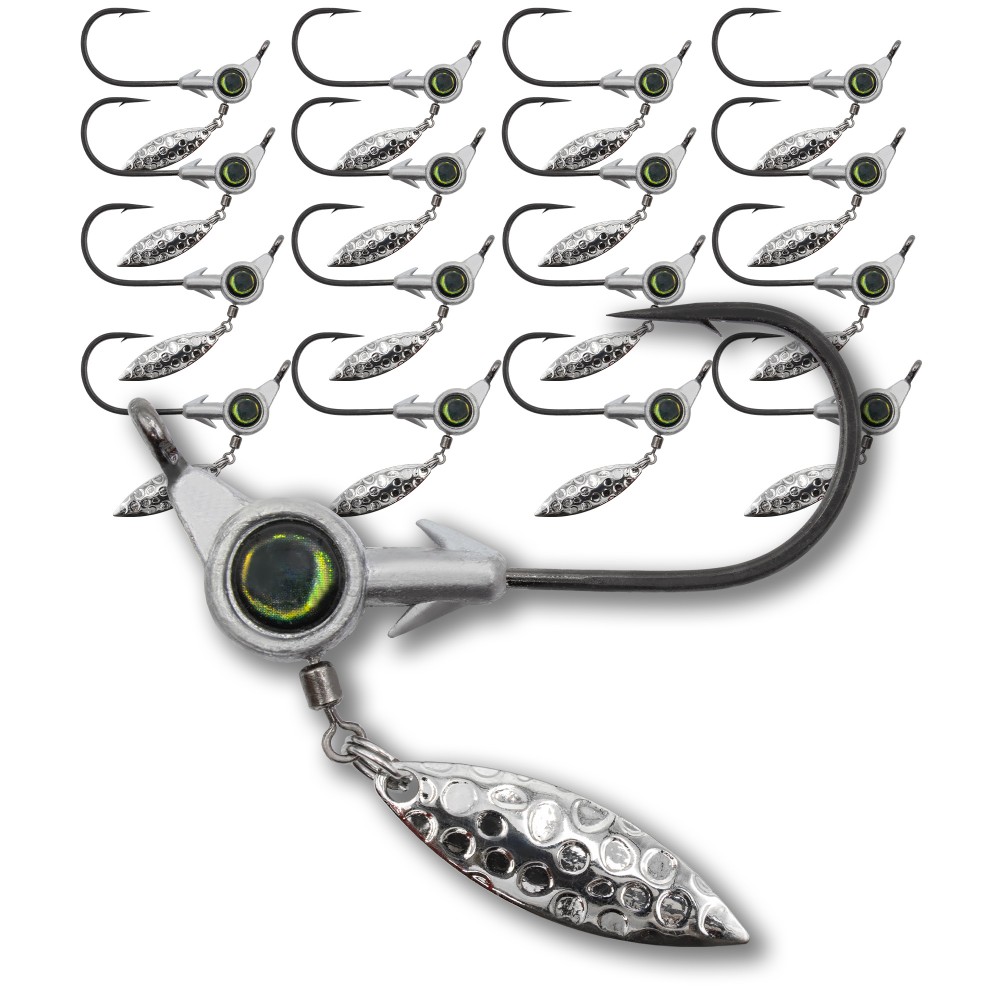 Bladed Jig Set - Jigkopf 3/0 - 4/0, 3,5g-10g