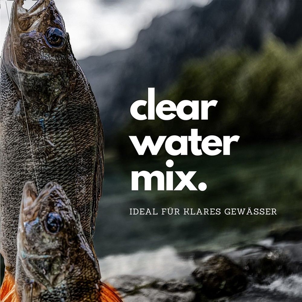 Gummifisch Mix - Barsch, Zander, Forelle Clear Water - 5-12 cm