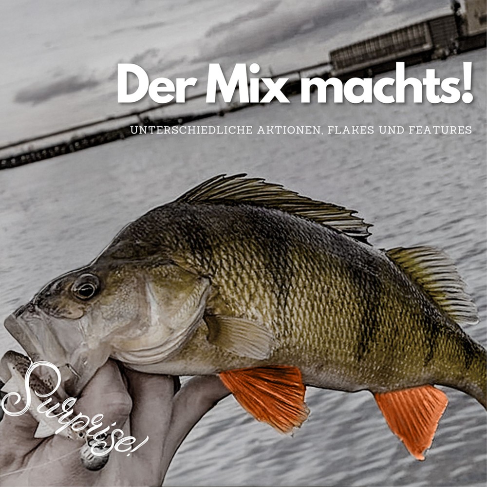 Gummifisch Mix - Barsch, Zander, Forelle Clear Water - 5-12 cm
