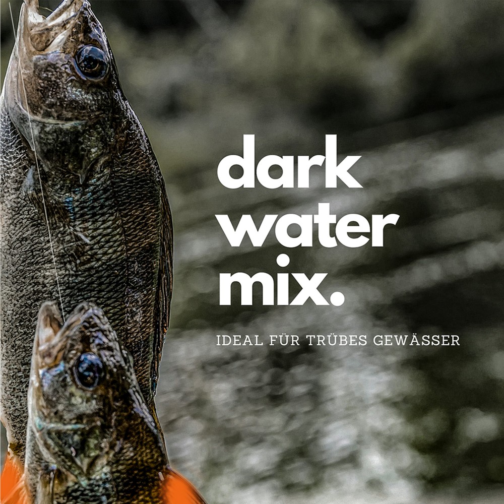 Gummifisch Mix - Barsch, Zander, Forelle Dark Water - 5-12 cm