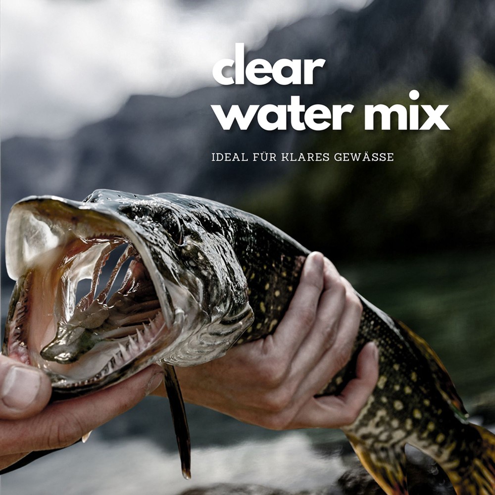 Gummifisch Mix - Hecht, Zander Clear Water - 10-16 cm