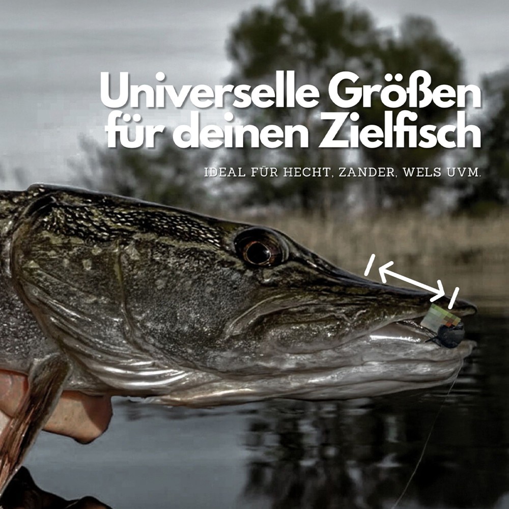 Gummifisch Mix - Hecht, Zander Clear Water - 10-16 cm