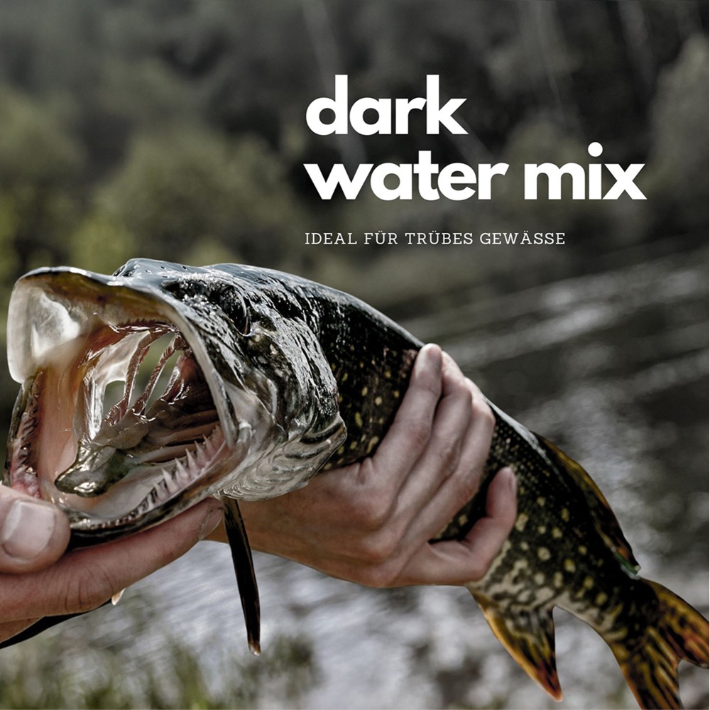 Gummifisch Mix - Hecht, Zander Dark Water - 10-16 cm