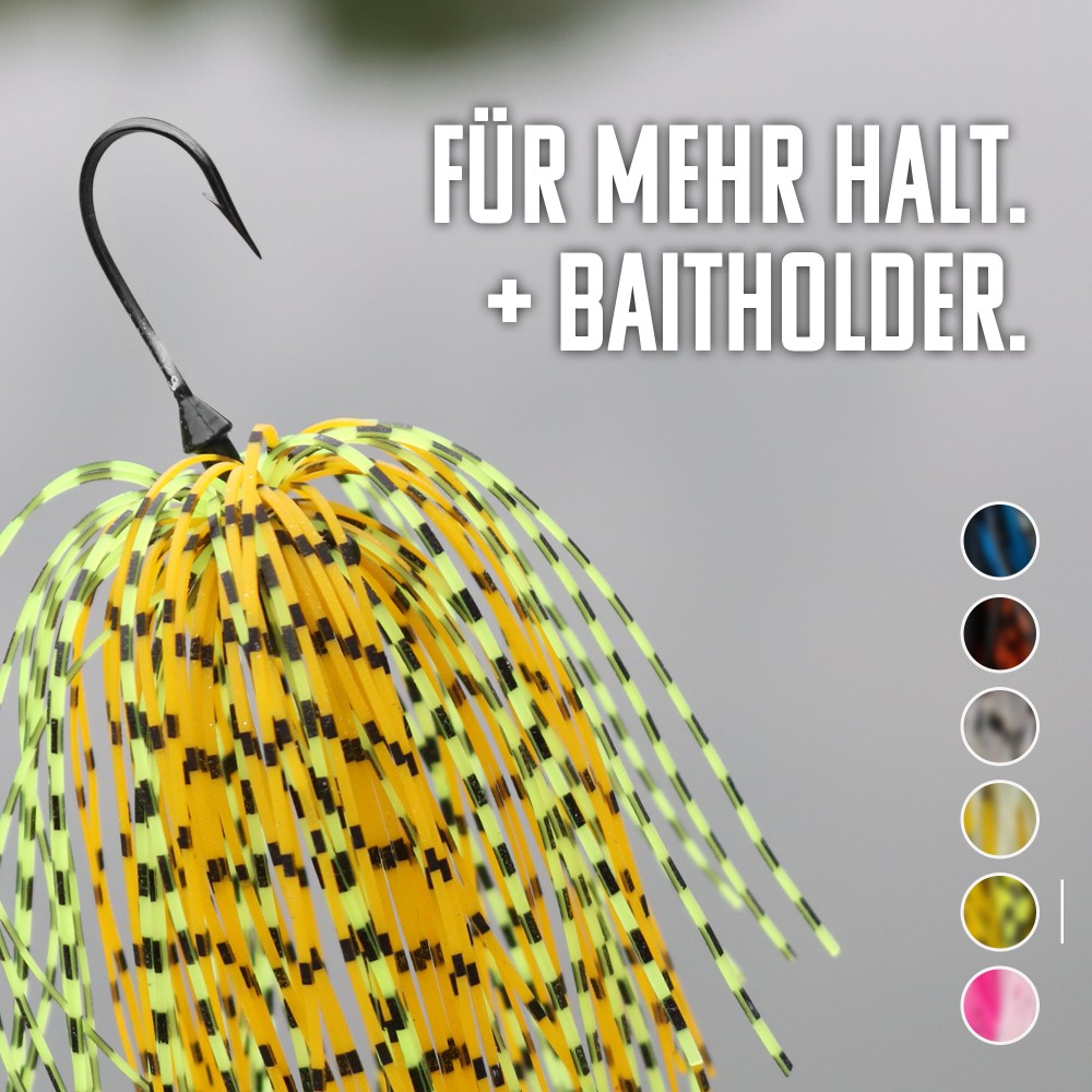 Tackle P*rn Skirted Jig Set 5g - 6 Stück