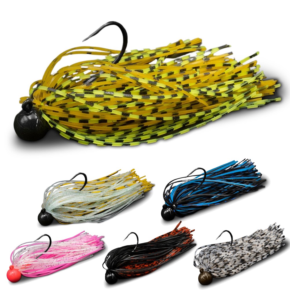 Tackle P*rn Skirted Jig Set 12g - 6 Stück