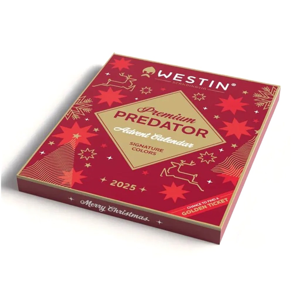Westin Premium Predator Advent Calendar 2025 - Adventskalender 52 x 44 x 4,6cm