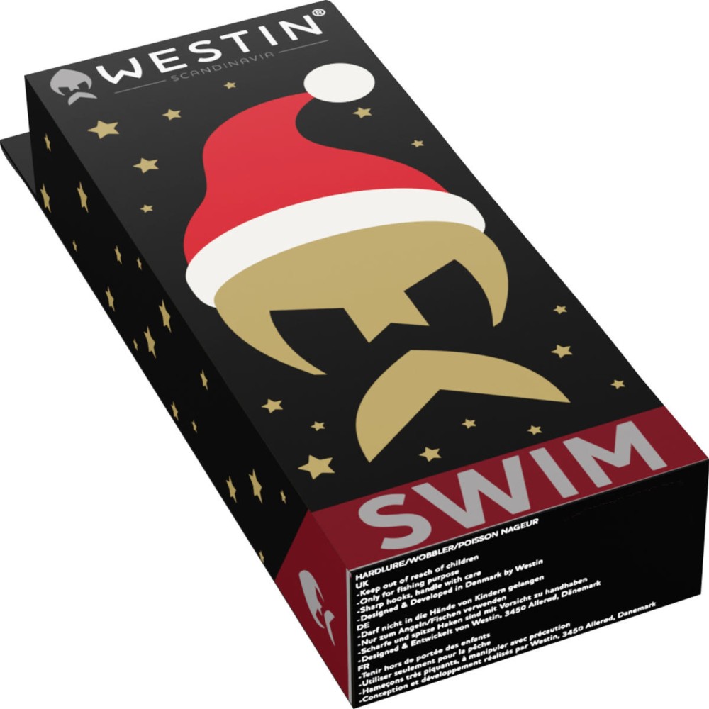 Westin Swim Glidebait Christmas Edition 2025 - Jerkbait Christmas Edition 25 - 12cm -53g - 1 Stück