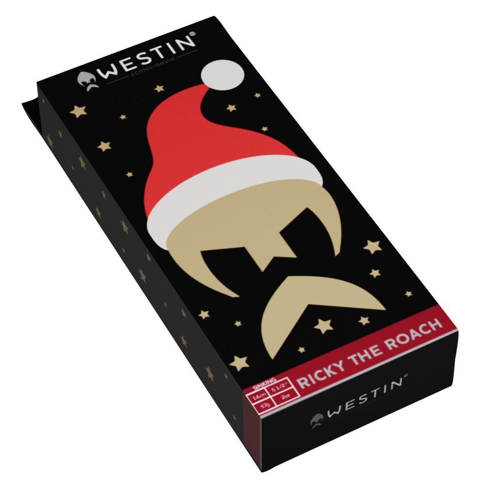 Westin Ricky The Roach Shadtail R2F Christmas Edition 25 Christmas Edition - 14cm - 57g