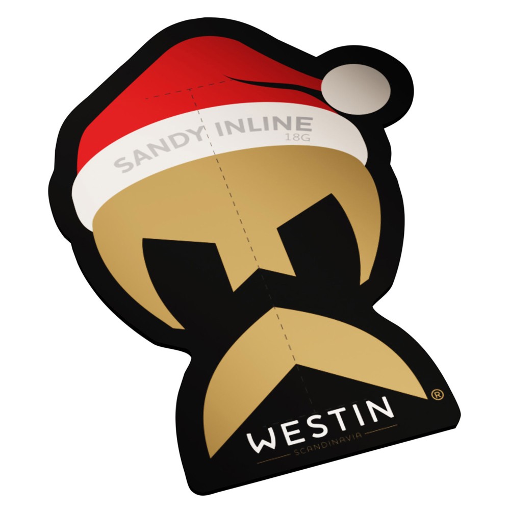Westin Sandy Inline Christmas Edition 2025 Christmas Edition - 10,5cm - 18g